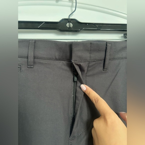J.Crew 484 Slim Fit Tech Oxford Pants Men‎ 34 x 34 Gray NWT BX185 - Picture 8 of 13